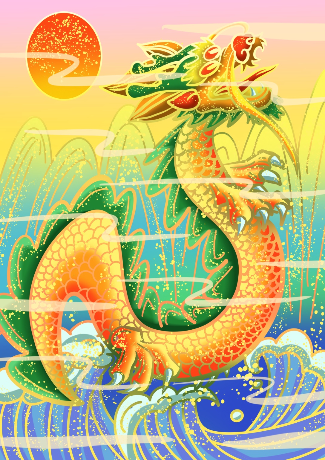 国风传统节日龙抬头