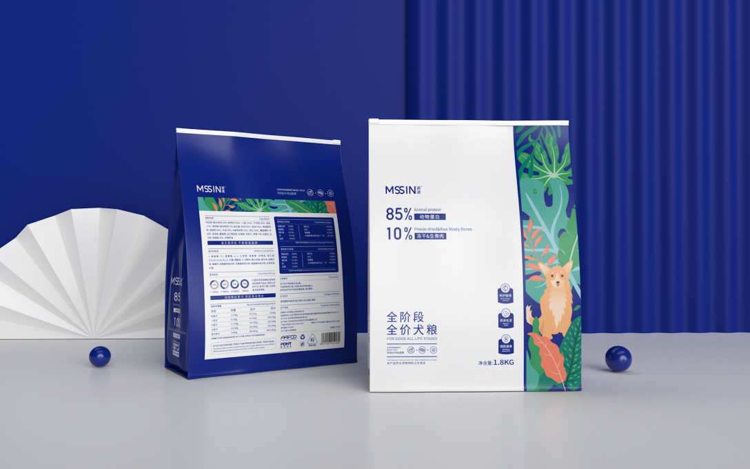迷速狗粮包装设计宠物品牌设计宠物食品包装设计瑞智博诚品牌设计