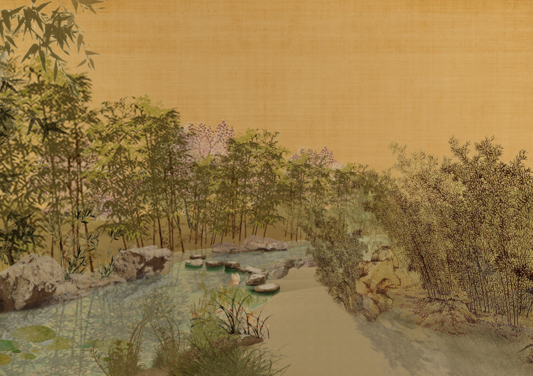 玉阶彤庭冷玉环溪古典园林环溪复原设计