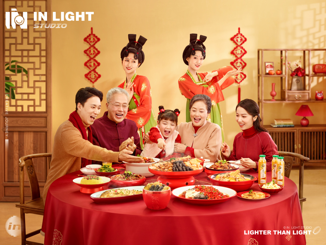 锅圈食汇70inlightl唐宫夜宴年夜饭lkv摄影