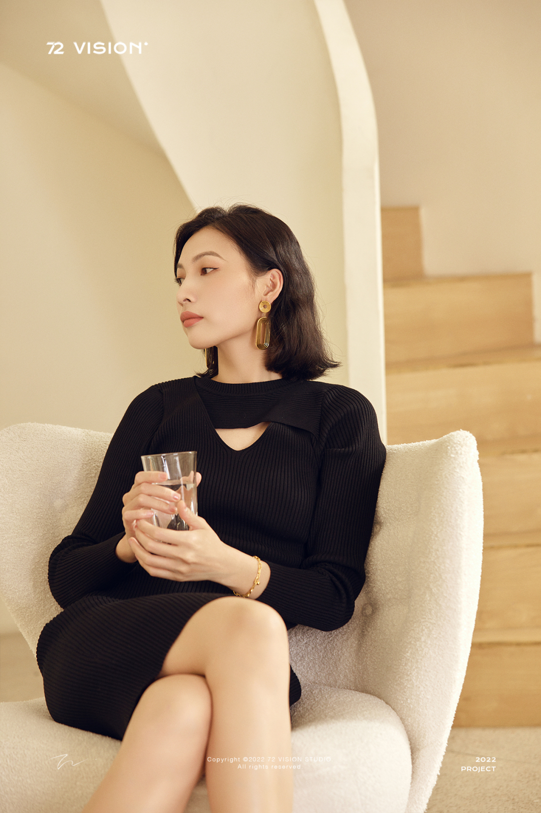 72vision百泰精工5d黄金首饰模特拍摄ii